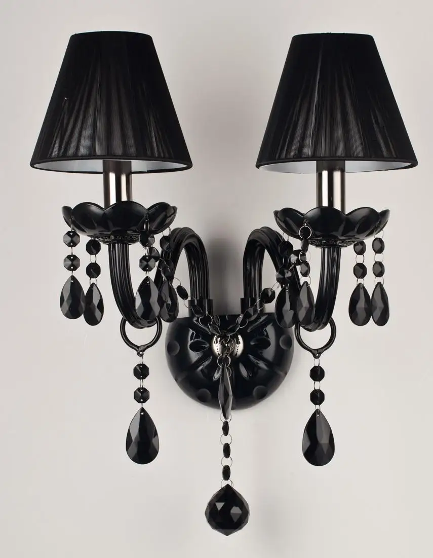 Us 7743 13 Offschaufenster Flur Schwarz Kronleuchter Led Chrome Kerze Beleuchtung Hotel Leuchten Lampe Schlafzimmer Esszimmer Moderne Glas
