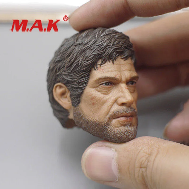 

New 1:6 Scale Male Head Sculpt The Last of Us Joel Head Carving fit 12" Action Figure for Collection Normal Version as Gift