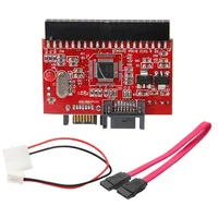 ל sata כבל 2 ב 1 IDE ל SATA / SATA ל- IDE ממיר מתאם 40pin + כבל ATA HDD DVD (2)