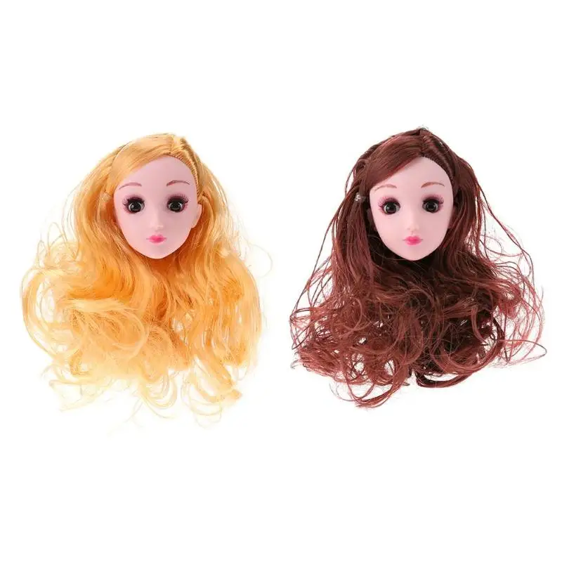 

4D Cosmetic Lenses Doll Head Plastic Cake Baking Mold Naked Doll Accessory