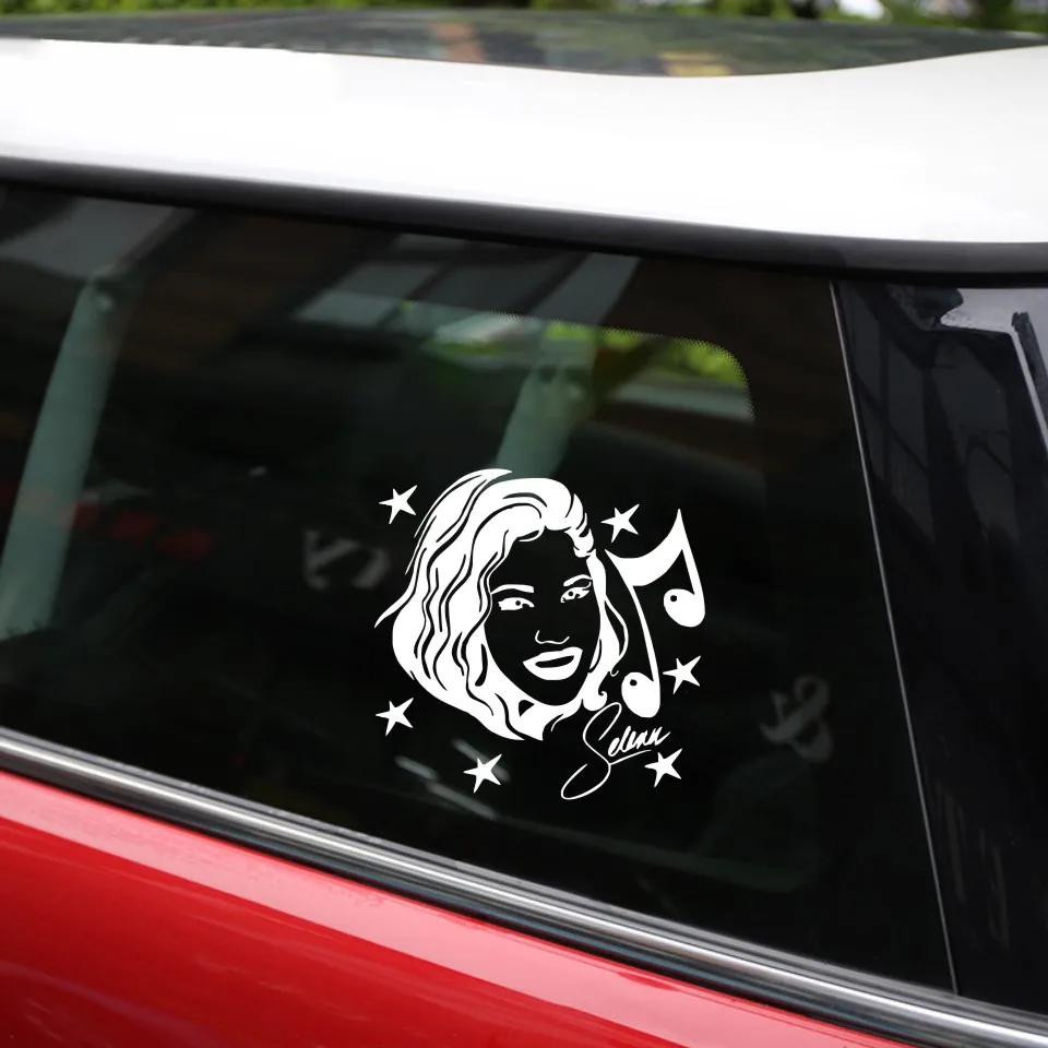Anycuros Selena Quintanilla Singer Actress Music Fashion Car Sticker 13cm13cm (11)
