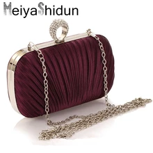 MeiyaShidun modemarke handtasche hochzeit taschen, hochwertigen frauen kristall abendtaschen Aushöhlen kupplungen Chains Hand taschen