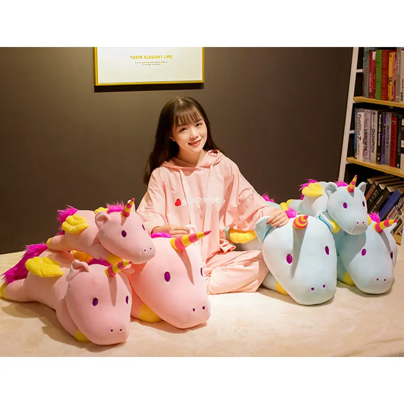 70 cm/90 cm Unicornio Rosa juguetes de Peluche gigante Unicornio de Peluche de juguete Animal suave Unicornio Peluche muñeca de regalo los niños apoyos de la foto 70 cm/90 cm Unicornio Rosa juguetes de Peluche gigante Unicornio de Peluche de juguete Animal suave Unicornio Peluche muñeca de regalo los niños apoyos de la foto