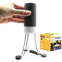 Durable 3 Speeds Cordless Stir Crazy Stick Blender Mixer Automatic Hands Free Kitchen Utensil Food Sauce