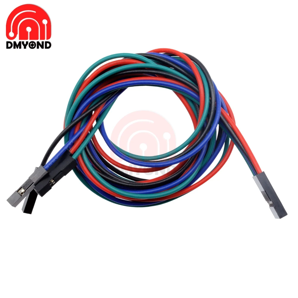 4Pin 4P 70cm Female to Female Jumper Wire Dupont Cables Connector for Arduino 3D Printer Reprap