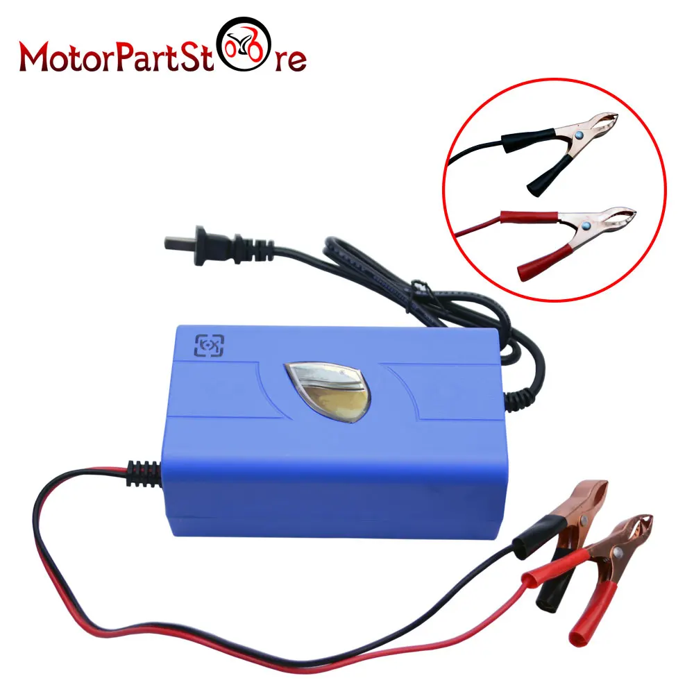 Portable Intelligent Motorcycle Car Auto Battery Charger 12V 6A HQ