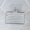 Silver Bathroom Vacuum Paste Soap Holder Cup Box Dish Soap Storage Saver Shower Tray Bathroom Accessories ► Photo 3/6