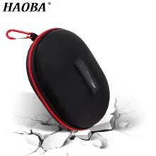HAOBA Waterproof Earphone Case Hard EVA Case For Studio 2.0 Headphone Solo1 Solo 2 3 Headset Pouch Bag Box For Marshall