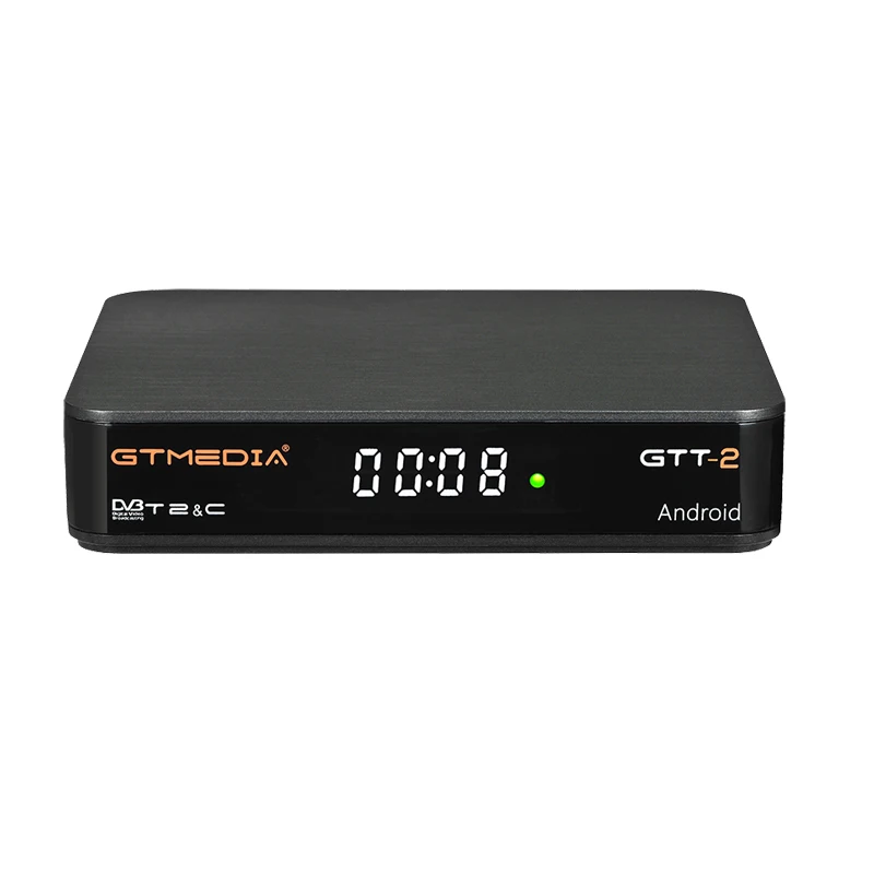 GTmedia GTT-2 Android 6,0 ТВ коробка DVB-C DVB-T2 ISDB-T 2 Гб Оперативная память 8 ГБ Встроенная память Wi-Fi 2,4G Amlogic S905D 4K H.265 ISDB-T вещания