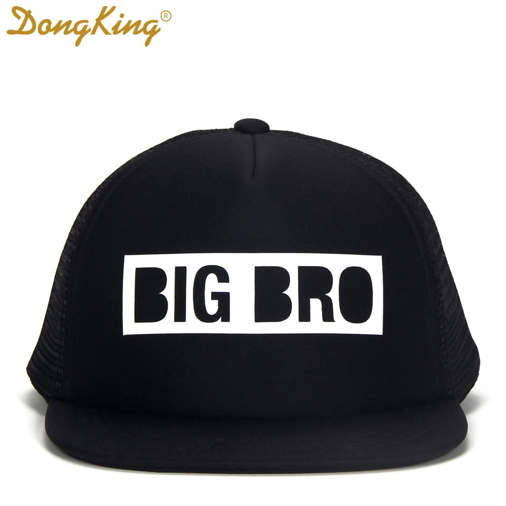 

DongKing Kids Trucker Hat BIG BRO Cap BIG SIS Hats LIL BRO LIL SIS Snapback Hat Big Brother Big Sister Baby Boy Girl Party Gift