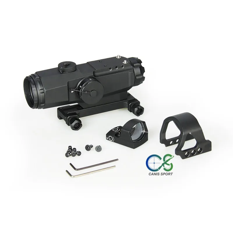 Pistola de ar Hamr Rifle Escopo Lupa Riflescope Noite Caça Escopos Sniper Óptica Gs1-0403 Ppt 4x24mm 12 Ppt hamr 4x24mm rifle escopo lupa riflescope