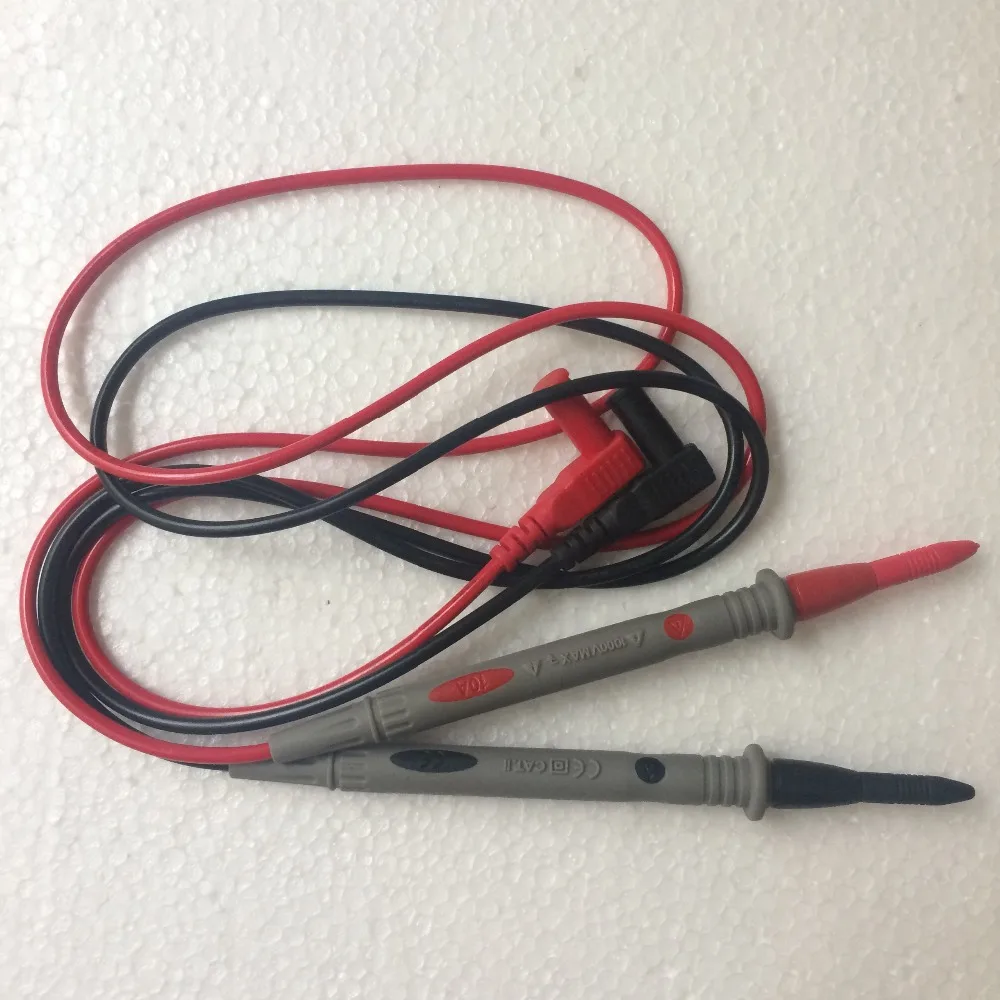 

10Pair Universal Probe Test Leads Pin for Digital Multimeter Meter Needle Tip Multi Meter Tester Lead Probe Wire Pen Cable 10A