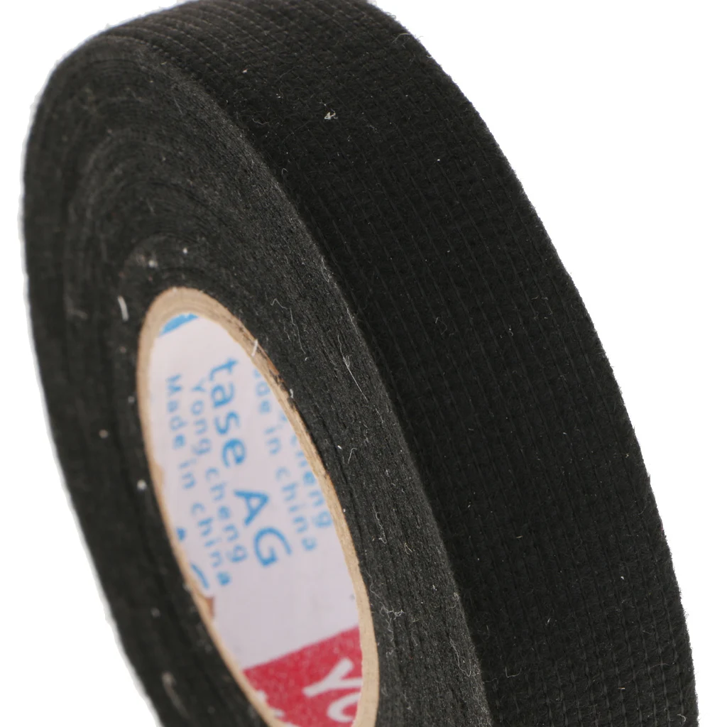 1 Pc Adhesive Noise Damping Loom Wire Harness Flannel Cloth Cable Looms Wiring Harness Electrical Tape For Automotive Car Truck