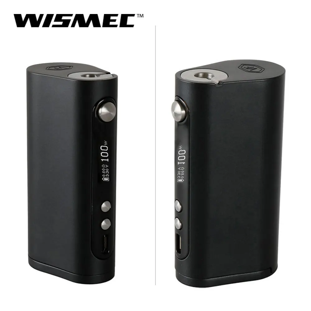 Оригинальный Wismec Vaporflask Stout Mod 100 Вт TC/VW/Bypass vape электронная сигарета|Моды для