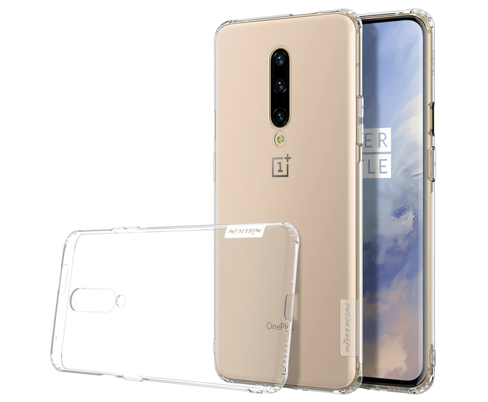 TPU чехол для OnePlus 7T One Plus 7 Pro Корпус Nillkin натуральный прозрачный мягкий Кремний Мягкий чехол OnePlus 7 Чехол - Цвет: Transparent