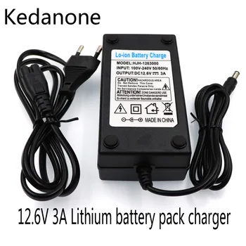 

18650 NEW 12.6V 3A lithium battery charger 3 lines of direct current constant voltage 12.6V polymer lithium charger