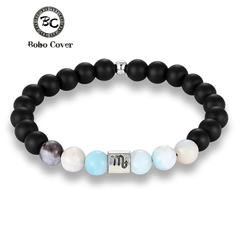 Pulsera De Cuero Trenzado Para Hombre Y Mujer, Horóscopo Con 12 Signos Del Zodiaco, Barata, Venta Al Por Mayor