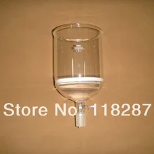 1000 мл, 24/29, Стеклянная Воронка Buchner с боковым рычагом, 3# крупный фильтр, воронка, лабораторная стеклянная посуда, лабораторная воронка