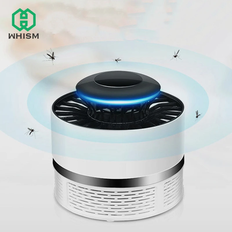 

WHISM USB Plug Socket Electric Mini Mosquito Lamp LED Insect Mosquito Repeller killer Fly Bug Insect Night Housefly