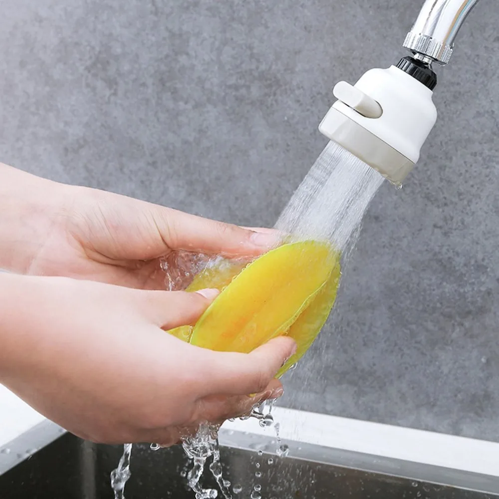 Прямая поставка 360 градусов воды Bubbler поворотная головка экономии кран с