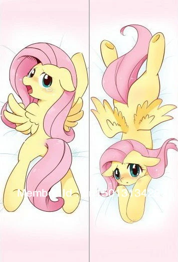 Fluttershy body pillow cheap