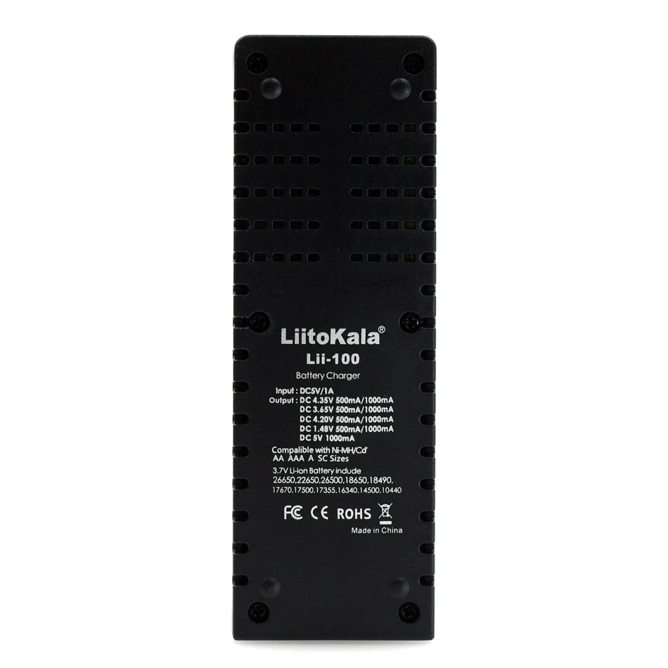 Liitokala Lii500/Lii402/Lii202/Lii100/Lii300/LiiS1 1,2 V/3,7 V 18650/26650/18350/16340/18500/AA/AAA зарядное устройство для литиевых батарей