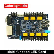 Цветной свет iM9 многофункциональная карта температуры/влажности/датчик яркости работа для внутреннего/наружного полноцветный светодиодный дисплей