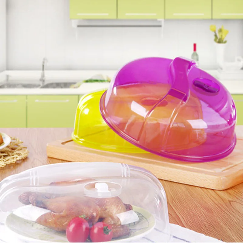 Защита от напыления крышки плиты холодильника кухонные принадлежности защита здоровья 26,5*26,5*8 см прозрачный фиолетовый зеленый полезный