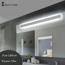 Acrylic Bathroom Lamp Modern LED Wall Light Sconce Wall Lamp For Bedroom Bathroom Mirror Front Light Wandlamp 120 100 80 60CM цена Acrylic Bathroom Lamp Modern LED Wall Light Sconce Wall Lamp For Bedroom Bathroom Mirror Front Light Wandlamp 120 100 80 60CM цены онлайн