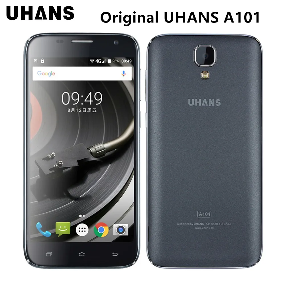 Uhans A101 Android 6 0 Smartphone 5 Inch MTK6737 Quad Core Mobile Phone 1GB RAM 8GB