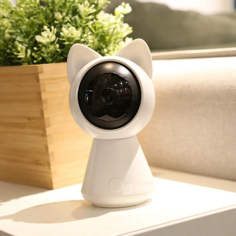 Хороший и милый вид беспроводной умный дом безопасности 1080P 2Mp мини кошка монитор для младенца(США штекер