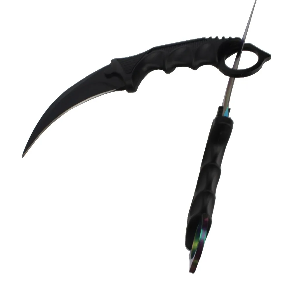 Karambit нож Тактический фиксированный нож с лезвием Faca Cuchillo De La Supervivencia Couteaux Lame Fixe CSGO Kelebek боевой нож