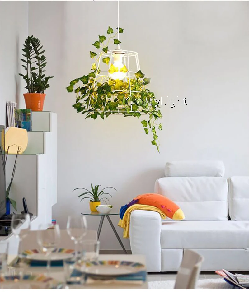 Современный горшок для растений декоративная подвеска лампа моды Nordic тенты современный обеденный стол подвесной светильник DIY офисные