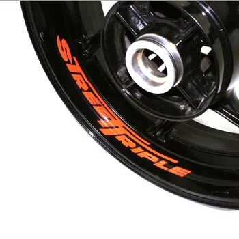 

for Triumph STREETTRIPLE Motorcycle Inner Rim Decals Wheel Reflective Stickers Stripes