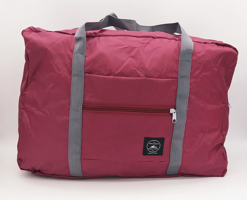 Waterproof Nylon Travel Bags Women Men Large Capacity Folding Duffle Bag Organizer Ng Cubes Luggage Weekend