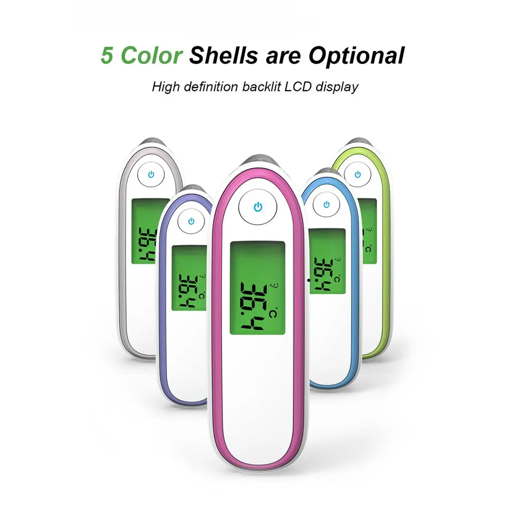 

Electronic Infrared Ear Forehead Thermometer Baby Adult Temperature Meter