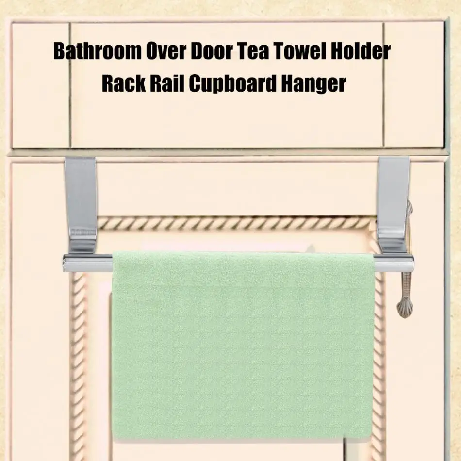 23/36 см Полотенца бар ящика Полотенца подвесная стойка для хранения держатель над дверью Полотенца стеллаж для выставки товаров Кухня двери шкафа крюк Держатель