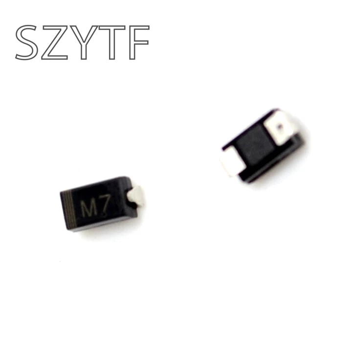 

1N4007 IN4007 M7 SMD rectifier diodes 1A1000V (200PCS/lot)