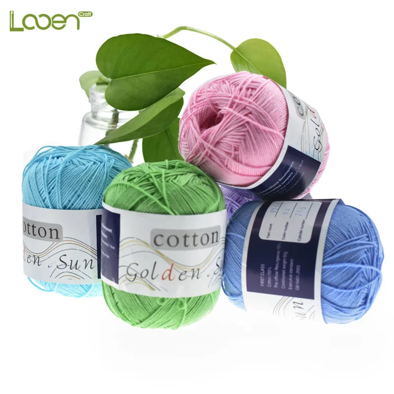 6 Pcs/lot Looen Yarn Knitting Ball Cotton Warm DIY Baby Yarn for Knitting Yarn Weave Thread For Women Mom Gift