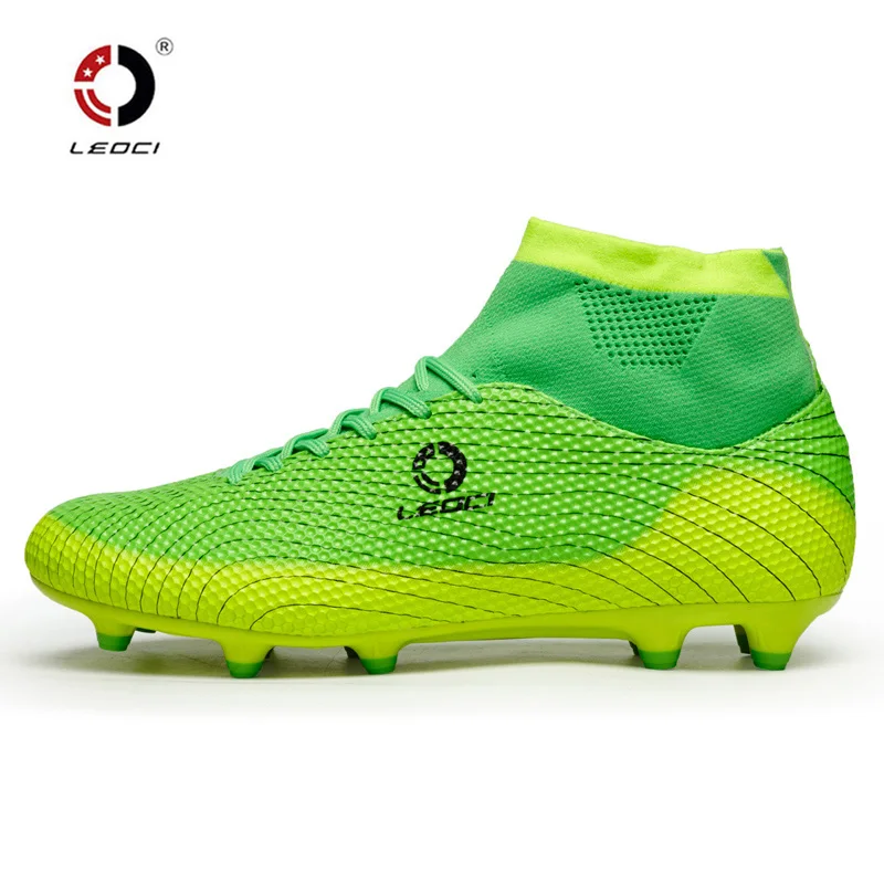 US $55.98 |LEOCI Männer Hohe Ankle Fußballschuhe FG Fußballschuhe Jungen kinder Fußballschuh Fußball Socken Stiefel zapatos de futbol con tobilleras US $55.98 |LEOCI Männer Hohe Ankle Fußballschuhe FG Fußballschuhe Jungen kinder Fußballschuh Fußball Socken Stiefel zapatos de futbol con tobilleras