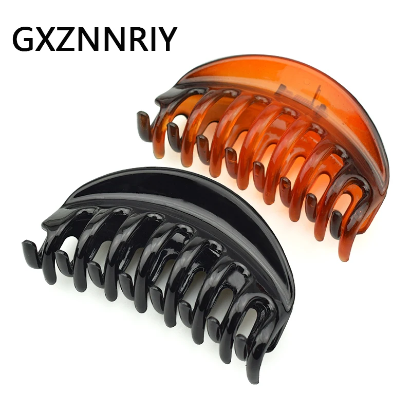 

10cm Hair Claw Clips for Women Accessories Black Hairclip Large Crab Hairpin Fashion Femme Brown Claws Clip Ladies Headwear Gift