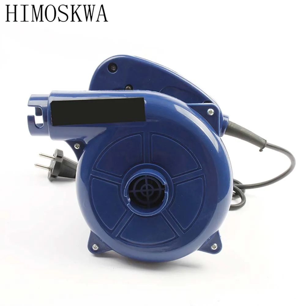 HIMOSKWA электроинструменты 600 Вт 13000 об/мин выдувный промышленный вентилятор высокой мощности и всасывающий двойной компьютер воздуходув 2.8м3/мин - Цвет: Blue