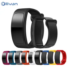 Ollivan часы ремешок для samsung Galaxy gear Fit2 Браслет спортивный силиконовый браслет ремешок для samsung gear Fit 2 SM-R360 ремень