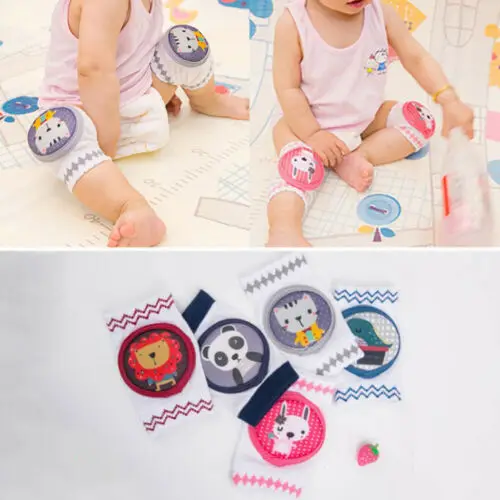 

US STOCK Baby Crawling Knee Pads Safety Anti-slip Walking Leg Elbow Protector Toddler Leg Warmer Knee Support Protector Baby