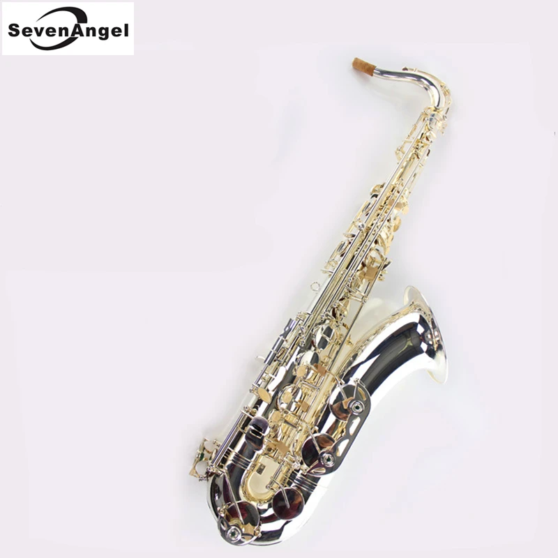 

Tenor Saxophone Bb Wind Instrument Sax Western Instruments nickel plated Tenor Sax saxofone Professional Musical Instruments