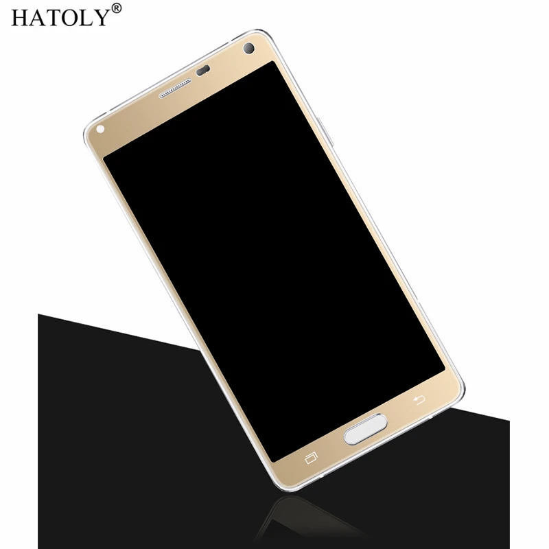 Закаленное стекло для Samsung Galaxy Note 4 2 шт. защита экрана N910F полное покрытие пленка с
