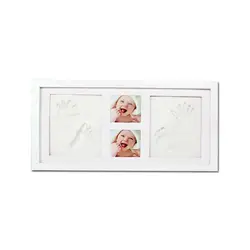 Creative DIY Kids Handprint Footprint Pictures Souvenirs Commemorate Growing Memory Baby Shower Gift Display Wood Photo Frame Creative DIY Kids Handprint Footprint Pictures Souvenirs Commemorate Growing Memory Baby Shower Gift Display Wood Photo Frame