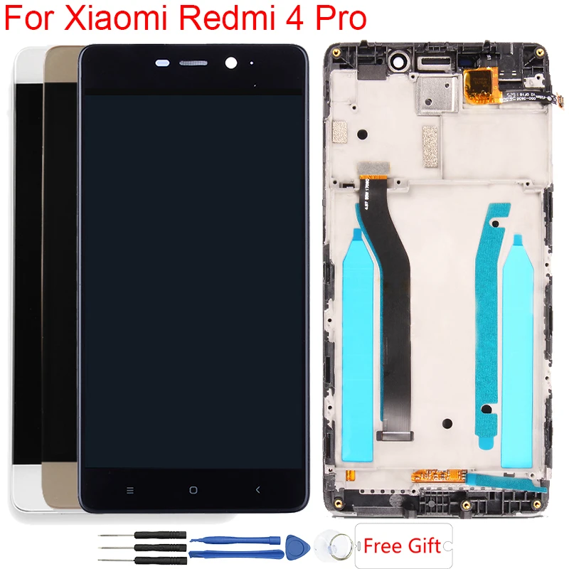 

Original Display For Xiaomi Redmi 4 Pro LCD Display With Frame Touch Screen Assembly LCD Display For Xiaomi Redmi 4 Prime