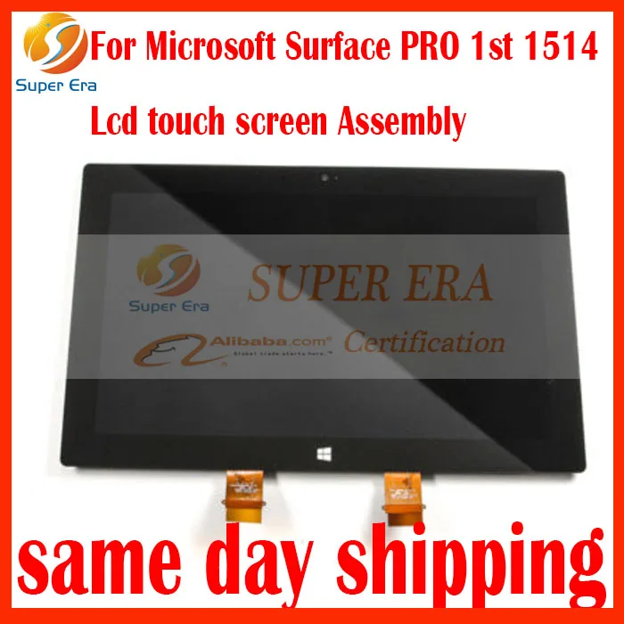 LED LVDS LCD Screen Assembly For Microsoft Surface Pro 1 LCD Display Touch Screen Digitizer 1514 lcd touch screen assembly LED LVDS LCD Screen Assembly For Microsoft Surface Pro 1 LCD Display Touch Screen Digitizer 1514 lcd touch screen assembly