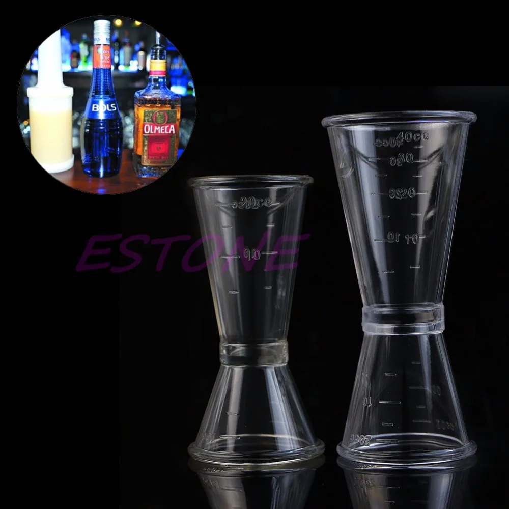 Новое прибытие S / L Jigger одиночный двойной выстрел коктейльное вино короткий